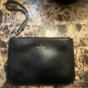 Black Kate Spade wristlet